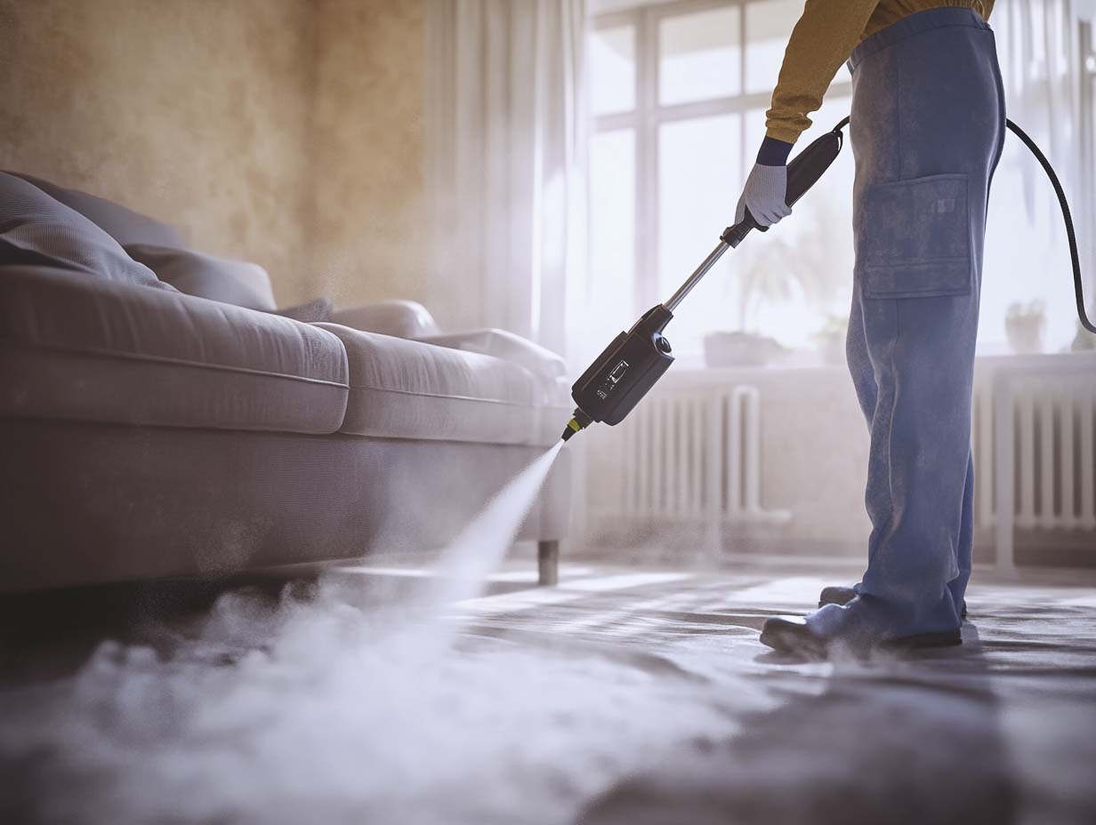 residential deep cleaning a cleaning professional performing a deep cleaning of a residential space. 4k, photorealistic, the image MUST look like it was shot at 35mm using an f1.4 lens. --ar 4:3 --stylize 0 --v 6.1 Job ID: 8873546e-c922-490f-b19b-f7369318559d